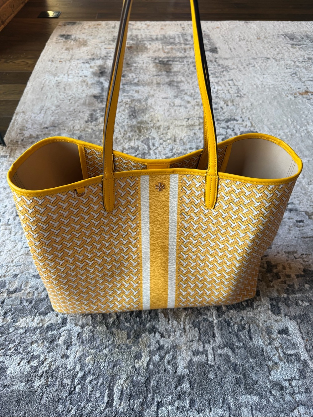 Tory Burch Hugh Tote Bag | Yellow